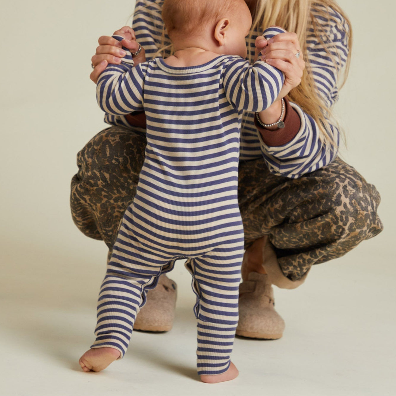 Milking It Ink Stripe Baby Onesie